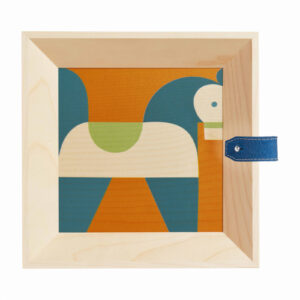 Hermès Animaux Blocks vide-poche in sycamore